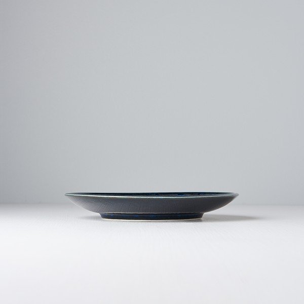 Синя керамична чиния Swirl, ø 20 cm Copper - MIJ-image-1