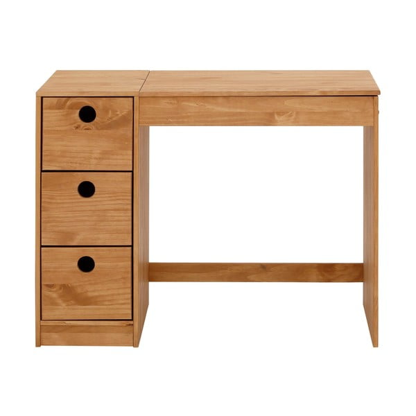 Работна маса от масивен бор 50x100 cm Alpi – Støraa