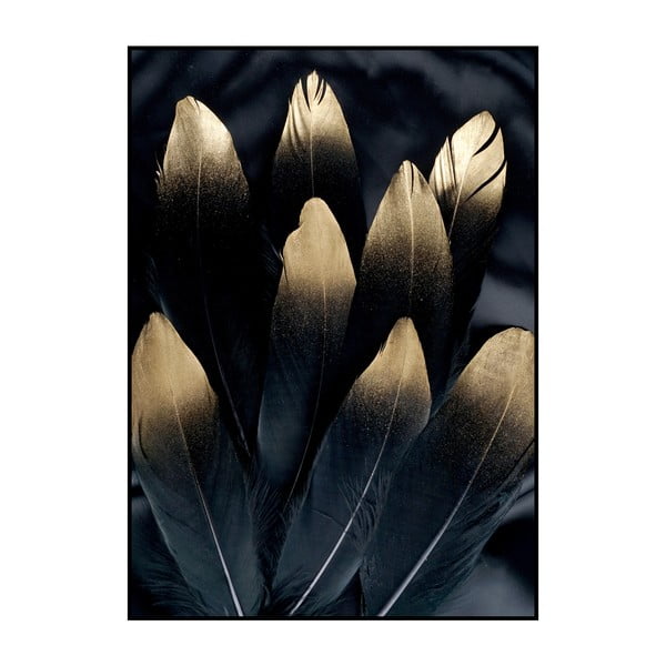 Картина 30x40 cm Golden Feather - Malerifabrikken