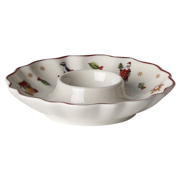 Бяла порцеланова поставка за яйца с коледен мотив Villeroy & Boch - Villeroy&Boch-image-1