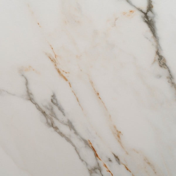 Сгъваема трапезна маса с допълнителна плоча с плот от имитация на мрамор 90x180 cm Rocía – Ixia-image-4