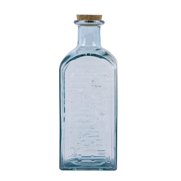 Modrá lahev s korkovým uzávěrem Ego Decor, 2 l