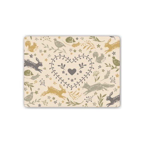 Постелки и подложки в комплект от 8 бр. Woodland – Cooksmart ®-image-1