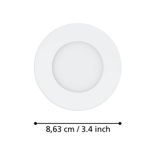 LED интелигентни таванни осветителни тела за вграждане в комплект 3 бр. 3 W FUEVA-Z – EGLO-image-1