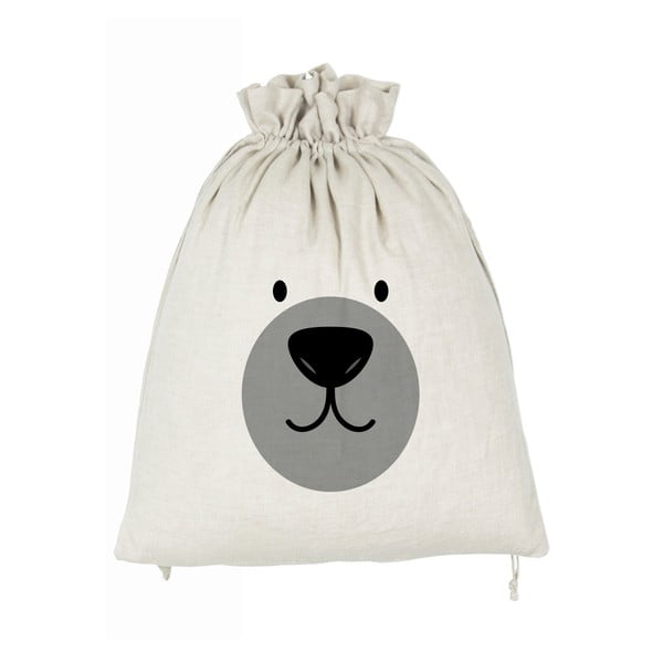 Чанта за съхранение от плат с полярна мечка - Little Nice Things