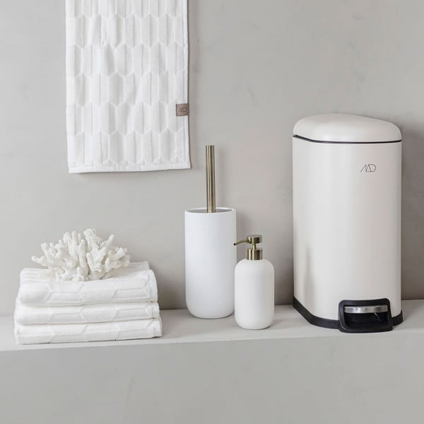 Кремави памучни кърпи в комплект от 2 броя 35x55 cm Geo - Mette Ditmer Denmark-image-3