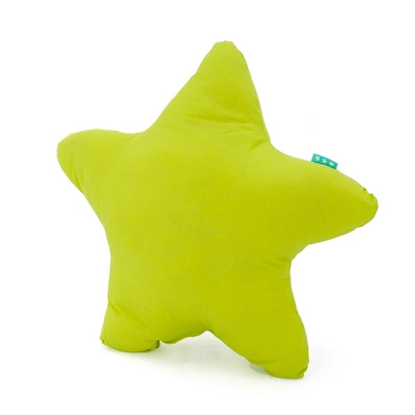 Зелена памучна възглавница Зелена, 50 x 50 cm Estrella - Happy Friday Basic