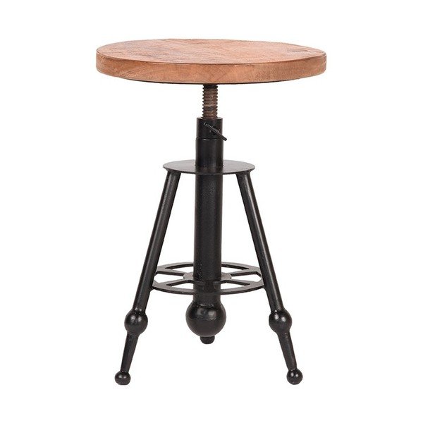 Бар стол от мангово дърво Solid - LABEL51-image-1