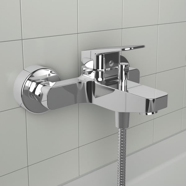 Батерия за вана в лъскаво сребристо Ceraplan – Ideal Standard-image-1