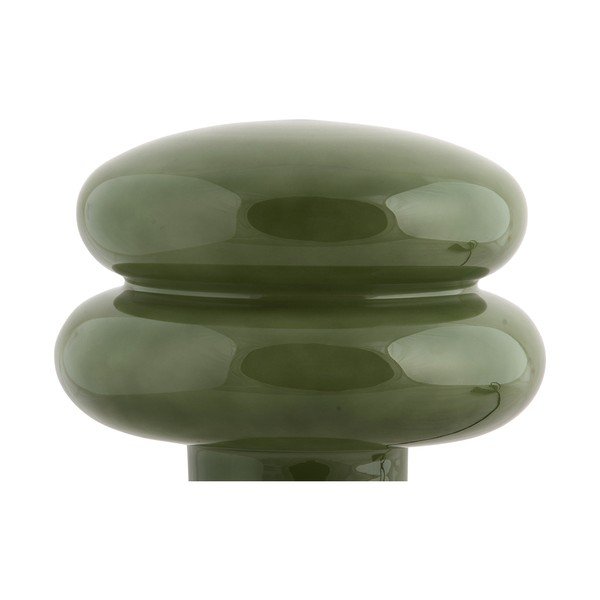 Зелена стъклена настолна лампа (височина 24 cm) Incesante – Leitmotiv-image-2