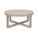 Бежова кръгла масичка за кафе ø 68 cm Centre – Zuiver