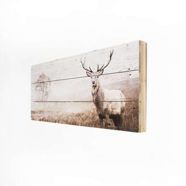 Картина от дърво , 70 x 30 cm Stag - Graham & Brown-image-2