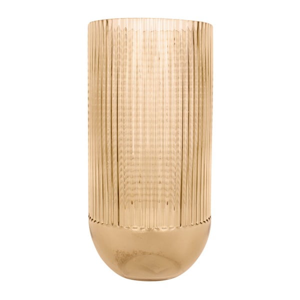 Светлокафява стъклена ваза, височина 30 cm Attract - PT LIVING