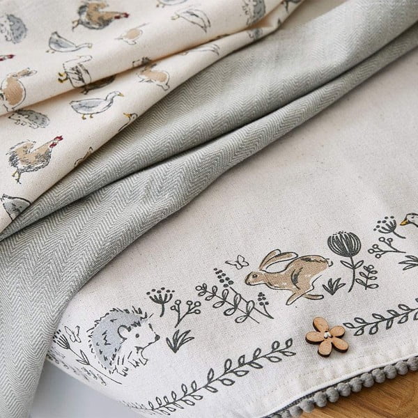 Чаени кърпи и кърпа за съдове в комплект от 4 бр. Country Animals – Cooksmart ®-image-3