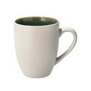 Бяла/зелена керамична чаша 300 ml Gastro White/Green – Bitz