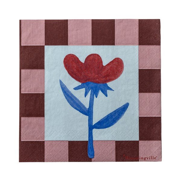 Хартиени салфетки в комплект 20 бр. 33x33 cm Vinia – Bloomingville