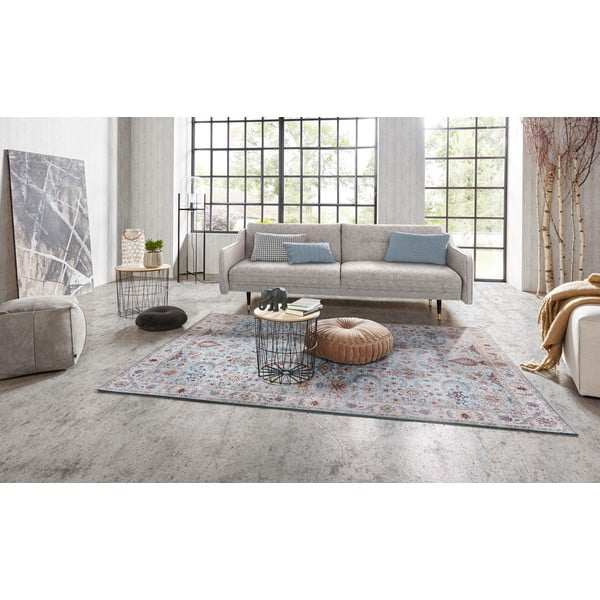 Син и бежов килим , 200 x 290 cm Vivana - Nouristan-image-1