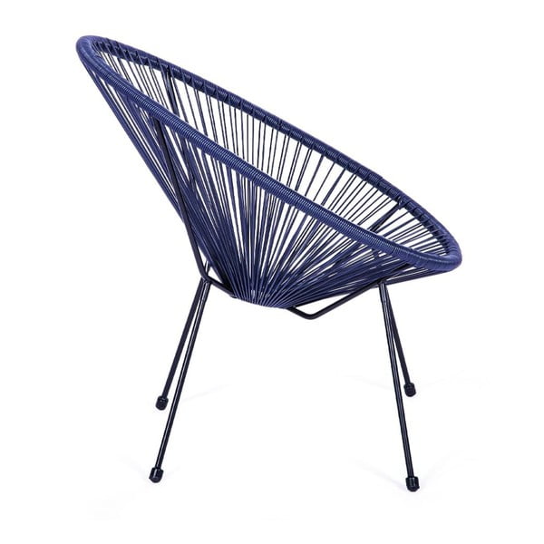 Син градински стол метален/пластмасов Avocado Comfort – Bonami Selection-image-2