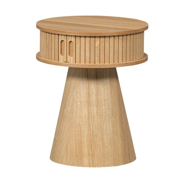 Нощно шкафче от декор от бор в естествен цвят Karri – WOOOD-image-2