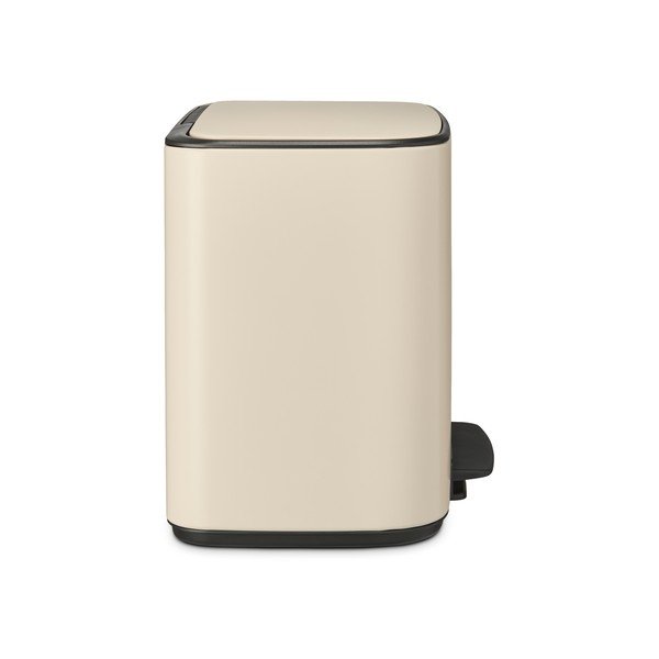 Бежово стоманено кошче за боклук с педал 36 l Bo – Brabantia-image-2