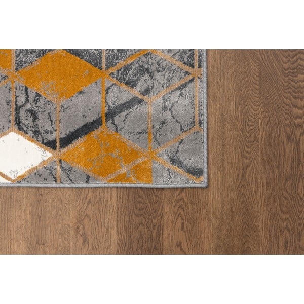 Килим в цвят жълта охра и сиво 160x230 cm Soft – FD-image-3