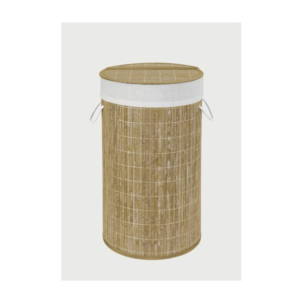 Бамбукова кошница за пране Bina, 55 л - Wenko-image-1