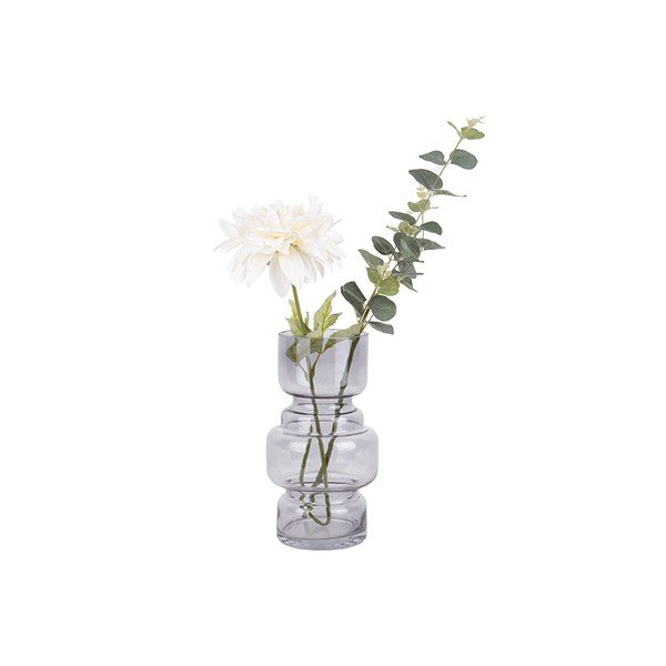 Ваза от сиво стъкло, височина 25 cm Courtly - PT LIVING-image-2