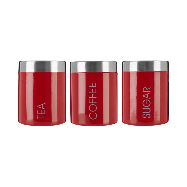Метални кутии в комплект 3 бр. за кафе – Premier Housewares