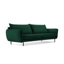 Тъмнозелен кадифен диван 200 cm Vienna - Cosmopolitan Design