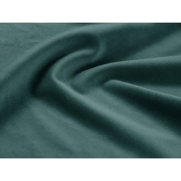 Кадифена табуретка  в петролен цвят Kyoto – Cosmopolitan Design-image-4