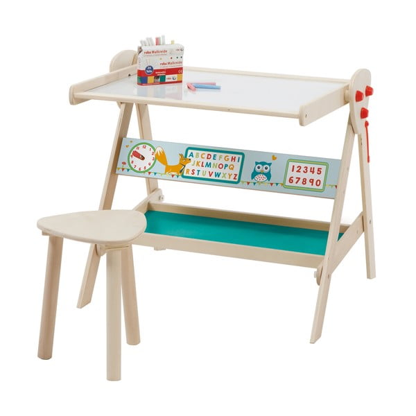Детска дъска със столче Fuchs & Eule – Roba-image-2