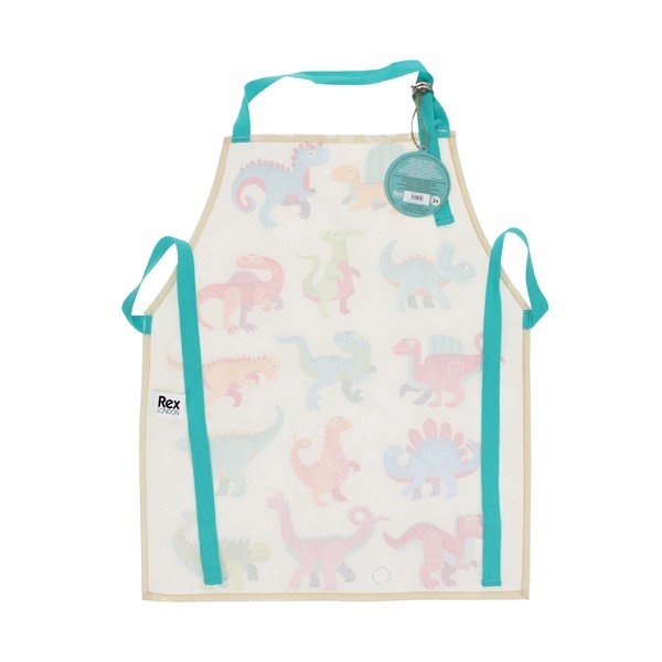 Памучна детска престилка Baby Dinos – Rex London-image-2
