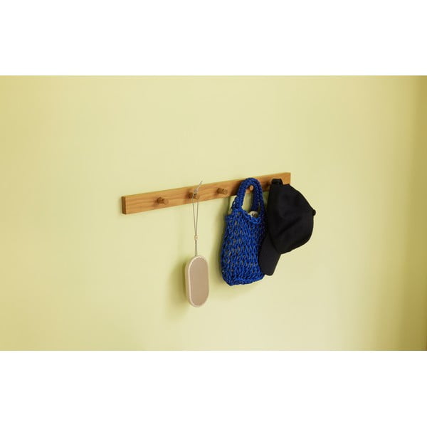 Стенна закачалка от декор от дъб  в естествен цвят 60 cm Cosplay – Hübsch-image-2