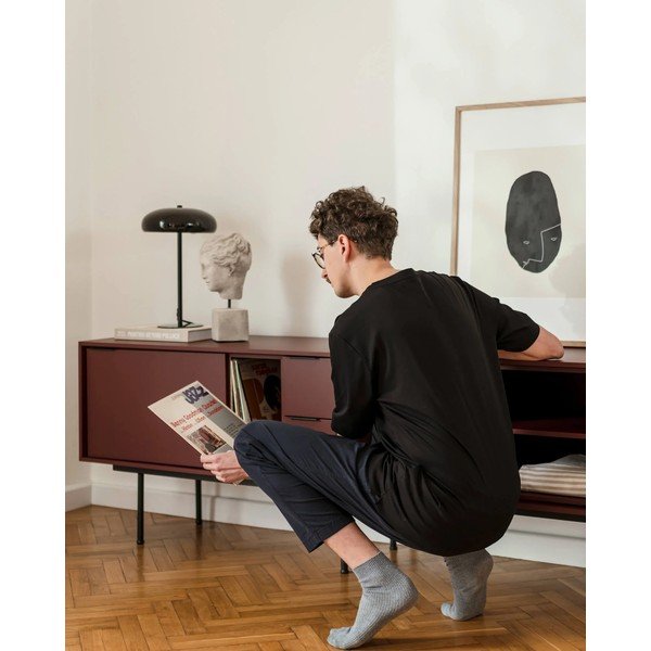 Бордо маса за телевизор 189x61x42 cm Mod – noo.ma-image-2