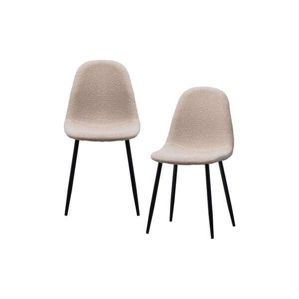 Бежови трапезни столове в комплект от 2 Marije - WOOOD-image-2