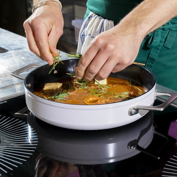 Тиган с капак/с керамично покритие ø 28 cm Meda 4.0 – FABINI-image-1