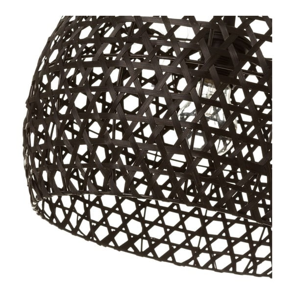 Черна бамбукова лампа за таван с бамбуков абажур ø 35 cm - Casa Selección-image-2