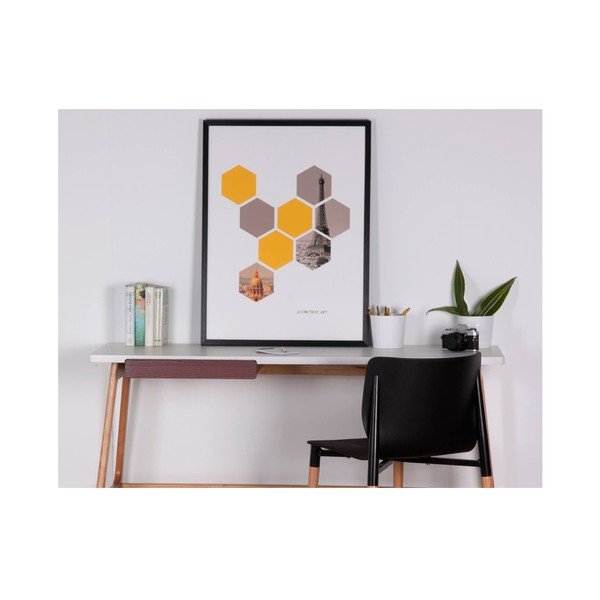 Obraz sømcasa Hexagons, 60 x 80 cm-image-1