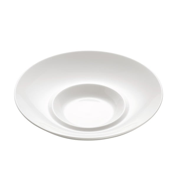 Бяла порцеланова чиния за ризото Basic Bistro, ø 26 cm - Maxwell & Williams