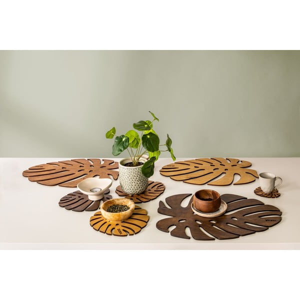 Дървена подложка за хранене 45x33 cm - ZicZac-image-2