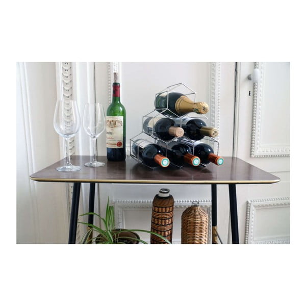 Сива метална стойка за вино - Compactor-image-3