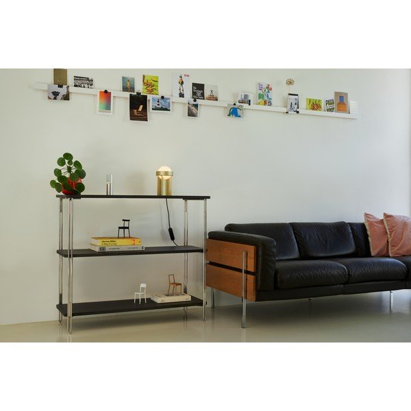 Затъмняваща се настолна лампа в златист цвят със стъклен абажур (височина 22 cm) Loop – tala-image-1