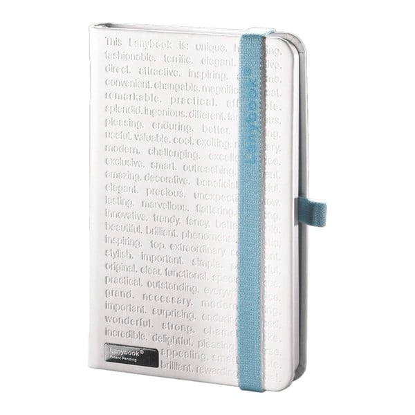 Тетрадка The Ona White Blue, A6 - Lanybook