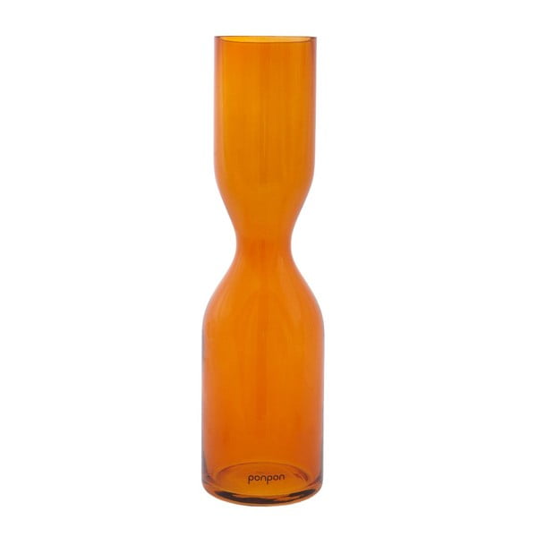 Váza Pinch 36 cm, oranžová
