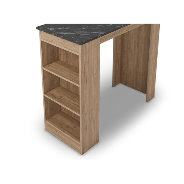 Бар маса с мраморен плот 47x120 cm Peru - Marckeric-image-3