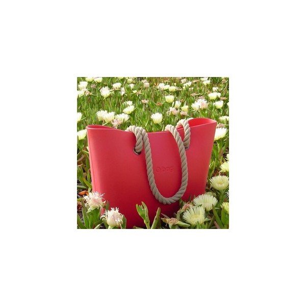 Taška O bag s černými uchy, magenta-image-1