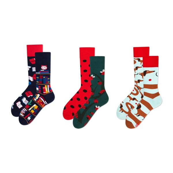 Комплект от 3 чифта чорапи Story, размер 35-38 - Many Mornings