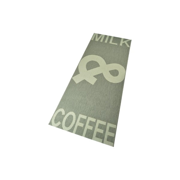 Kuchyňský koberec Milk&Coffee 80x200 cm, šedý-image-1