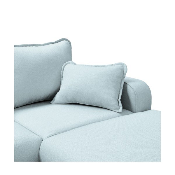 Светлосин ъглов диван (десен ъгъл) Beata - Ropez-image-1