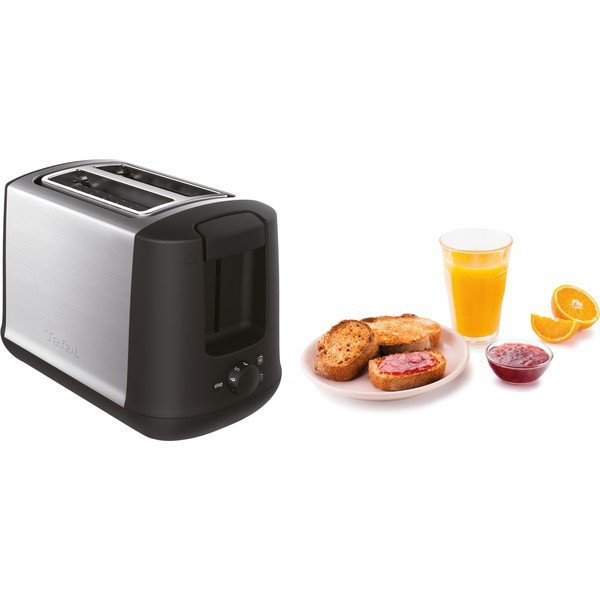 Черен/сребрист тостер Subito TT340830 – Tefal-image-2